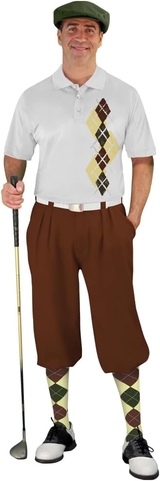 Argyle Paradise - Mens Complete Golf Outfit A-Z