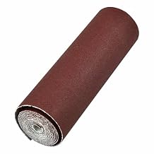 SEIWEI 120 Grit Sandpaper Roll, 1 Meter x 100mm Emery Cloth Roll, Continuous Abrasive Wet Dry Sanding Roll for Wood Furniture, Metal Polishing, Automotive Finishing, Flexible & Durable