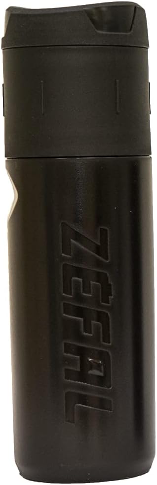 Zefal Z-Box L Tool Storage Box 0.8L Waterproof Bicycle Tool Capsule for Bottle Cages | Screw Cap Seal, Impact-Resistant Polypropylene Case, Compact Lightweight Design