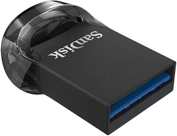 SanDisk Ultra Fit 32GB USB 3.1 Flash Drive with up to 130MB/s Read Speed - Pack of 3