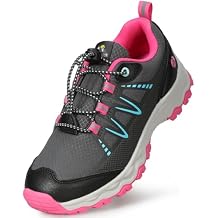 Kids Boys Girls Running Shoes Waterproof Non-Slip Breathable Low-Top Outdoor Hiking Walking Sneakers (Little/Big Kids)