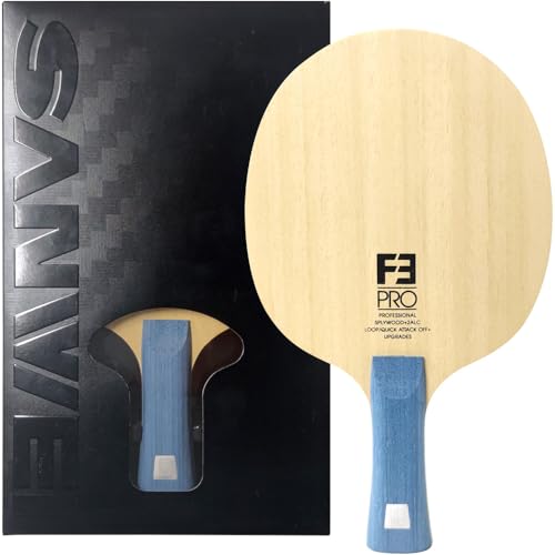 SANWEI F3 Pro Table Tennis Blade 52 Inner Force ALC Fiber Ping Pong Blade Offensive 7 Ply Fast Attack with Loop Drive, Blue