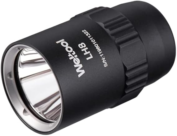 Weltool LH8 Weapon Light Head 6500K, 1750 lm 77000 cd for W65/W35 Body and Surefire M600DF