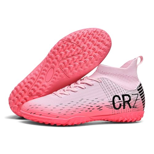 Soccer Cleats for Mens Womens Indoor Turf Soccer Shoes Youth AG TF Training Football Boots Unisex