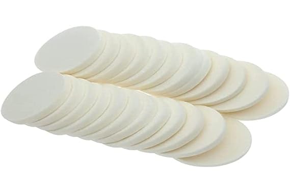 20PCS Round Powder Puff Makeup Sponge Blender For Makeup Application Blending Sponge Puff