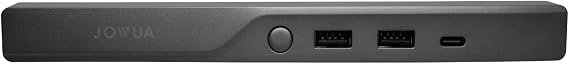 JOWUA Mini LED Hub Bar Compatible for Tesla Model S/X (2021+), 1 USB-C Port, 2 USB-A Ports