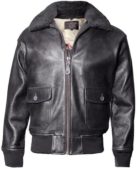 Top Gun Official Military G-1 Leather Jacket