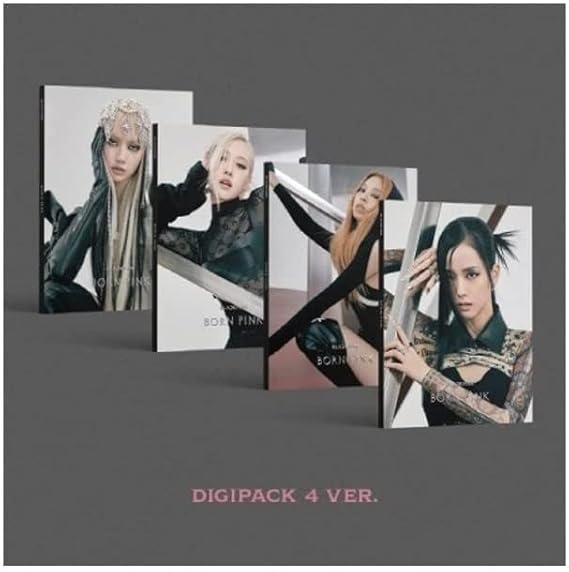 Black Pink BLACKPINK - BORN PINK DIGIPACK VER. 2nd Album + Free Gift Random Version