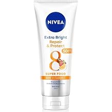 Nivea Extra Bright Repair &amp;amp; Protect SPF50PA  Super Food 50X Vitamin C Body Serum Lotion, Size 320 ml, 10.82 Fl Oz Pack Of 1