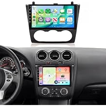 8Core 4G+64G Qualcomm Snapdragon Android Car Stereo for Nissan Altima 2008-2012 | 9" IPS Touchscreen with Wireless CarPlay Android Auto, AHD Backup Camera, GPS, 5G WiFi, Bluetooth 5.1, SWC, FM/RDS