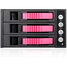 ISTAR BPU-230HD-RED 2X 5.25 to 3X 3.5 2.5" 12Gb/s HDD SSD Hot-swap Rack