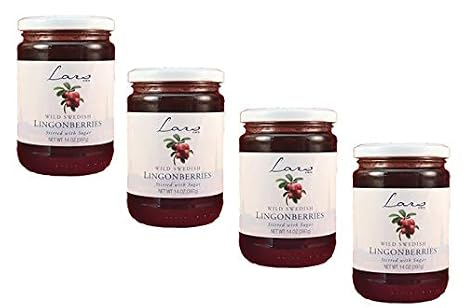 Lingonberry Preserve - 4 pack