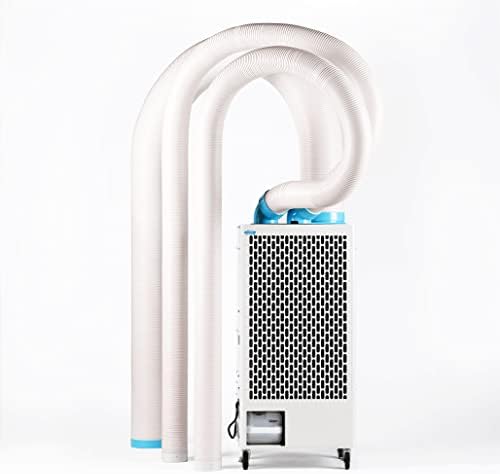 Uninex SAC4500 IndoorOutdoor 15,358-BTU KOOLZONE Mobile Spot Cooler with 2 ED3C Cool Air Extension Duct and EDW3H Heat Duct