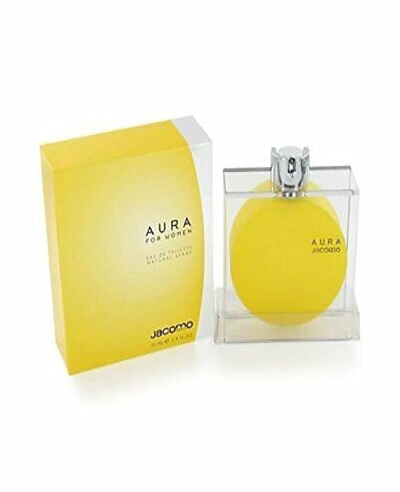 Jacomo Aura Eau de Toilette Spray, 2.4 Ounce