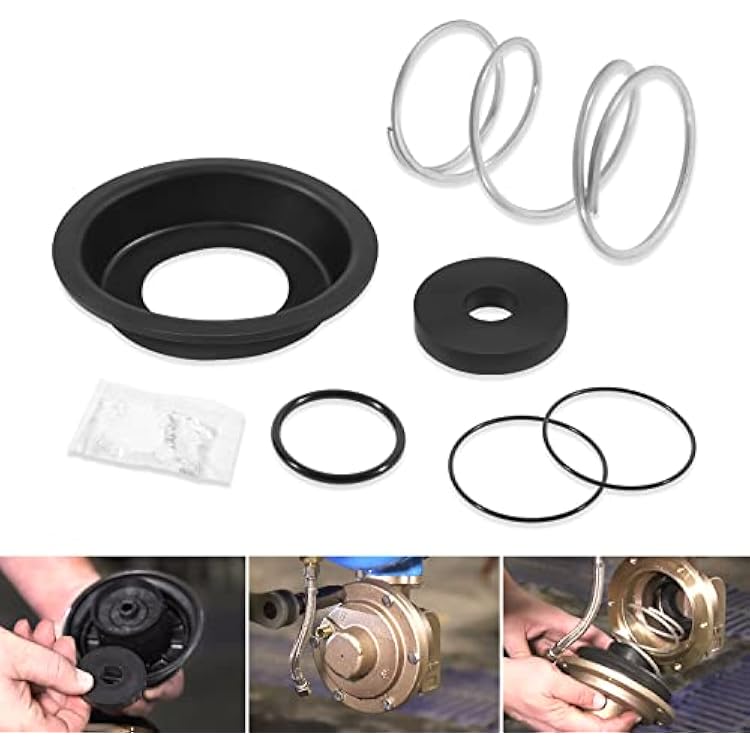 Replaces for Zurn Wilkins RK212-375 Complete Relief Valve Repair Kit, Compatible with Wilkins 2-12-6 Models 375 375A 375AST 475 475V Come with Lubricant