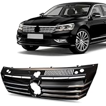 Front Molding Grille Grill Chrome For 2012 2013 2014 2015 Volkswagen VW Passat 561853651COQE