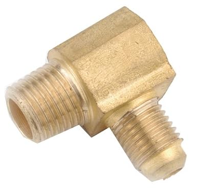 714049-0604 .38 Flare X .25 in. Male Iron Pipe Thread Elbow