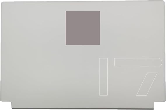 Replacement LCD Back Cover for DELL X17 R1 R2 Series Laptop Rear Top Lid (UHD) THJM3 0THJM3 White