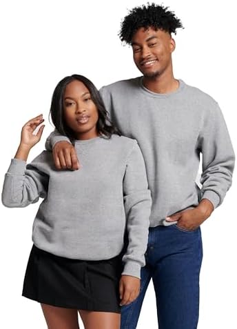 Russell Athletic Mens Dri-Power Fleece Sweatshirts, Moisture Wicking, Cotton Blend, Relaxed Fit, Sizes S-4X