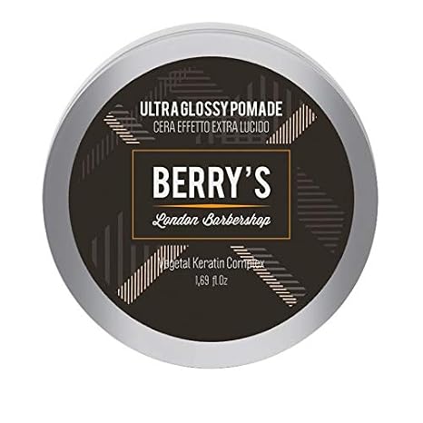 Brelil Berry's Ultra Glossy Pomade for men, 50 ml./ 1.69 fl.oz.