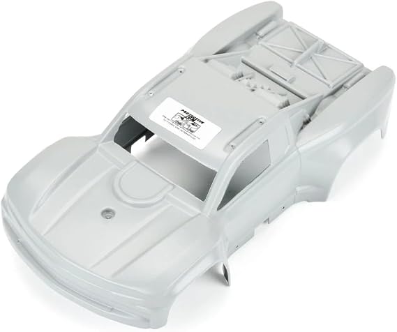 Pro-line Racing Pre-Cut 2019 Chevy Silverado Trophy Truck Tough-Color Gray Body for Arrma Mojave Grom PRO367514