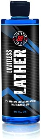 Limitless Car Care Lather Gloss Enhancing Maintenance Soap 16oz
