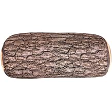 Kikkerland Log Head Rest Micro Bead Neck & Leg Cushion Novelty Home Decor