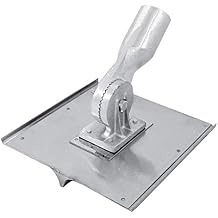 Kraft Tools CC029 10"x10" Stainless Steel Seamer/Groover 3/4"R w/Handle Socket