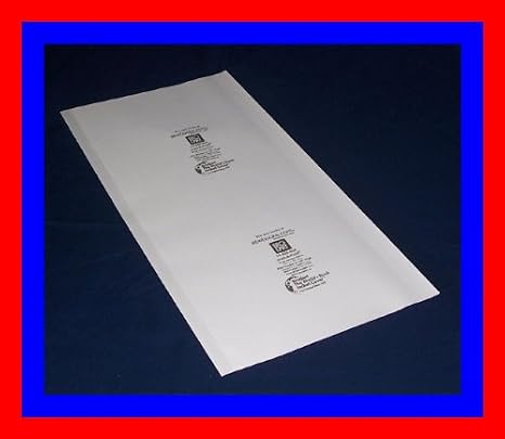 25-10" x 21" Brodart Book Jacket Covers - Clear Mylar, Adjustable, Center-Loading