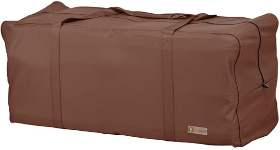 DUCKCOVERS Ultimate Water-Resistant 48 Inch Patio Cushion Storage Bag, Outdoor Cushion Storage