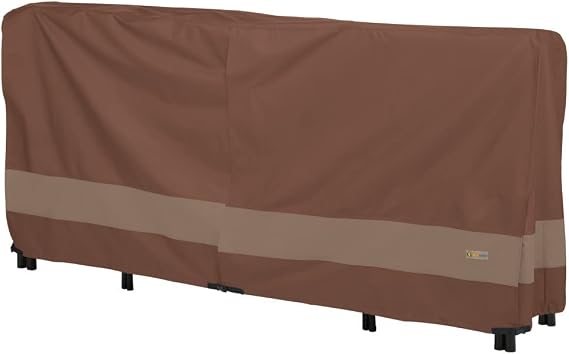 DUCKCOVERS Ultimate Waterproof 98 Inch Log Rack Cover, Outdoor Patio Cover