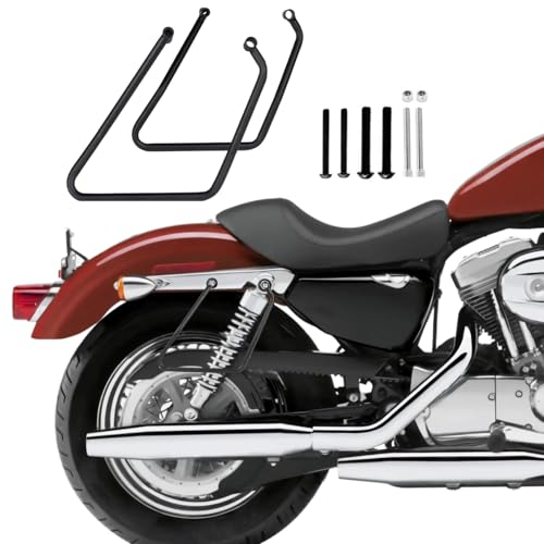 2004-2016 Saddlebag Support Brackets Rack for Harley Sportster XL 883 Custom Roadster Low XL883 XL1200