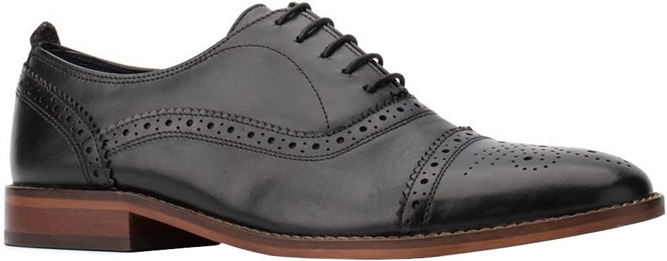 Cast Oxford Brogue Shoes Black
