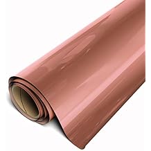 Siser EasyWeed Stretch Semi-Gloss HTV 11.8" x 3FT Roll - Iron On Heat Transfer Vinyl - (Rose Gold)