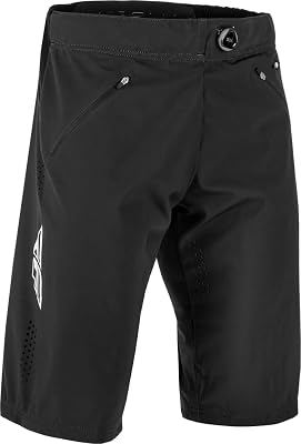 Fly Racing Radium BOA MTB Shorts - EnduroDownhill Mountain Bike Shorts, 4-Way Stretch, Mesh Liner, Zippered Pockets