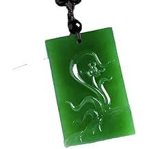 Genuine Natural Jade and Hetian Jade Jasper Pendant Pendant Sculpture Junzilan Pendant Orchid Grass Jade Pendant Jade Card
