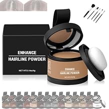 Root Cover Up Hairline Hair Color Powder, Instantly Conceals Hair Loss, Maycheer Hair Rich Shading Powder, 14 Colors Root Touch Up Powder with Mirror, Water Sweat Resistant (Dark Blonde)