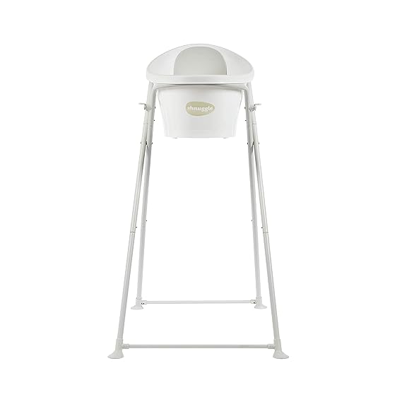 SHNUGGLE New Folding Bath Stand for Shnuggle Bath, White
