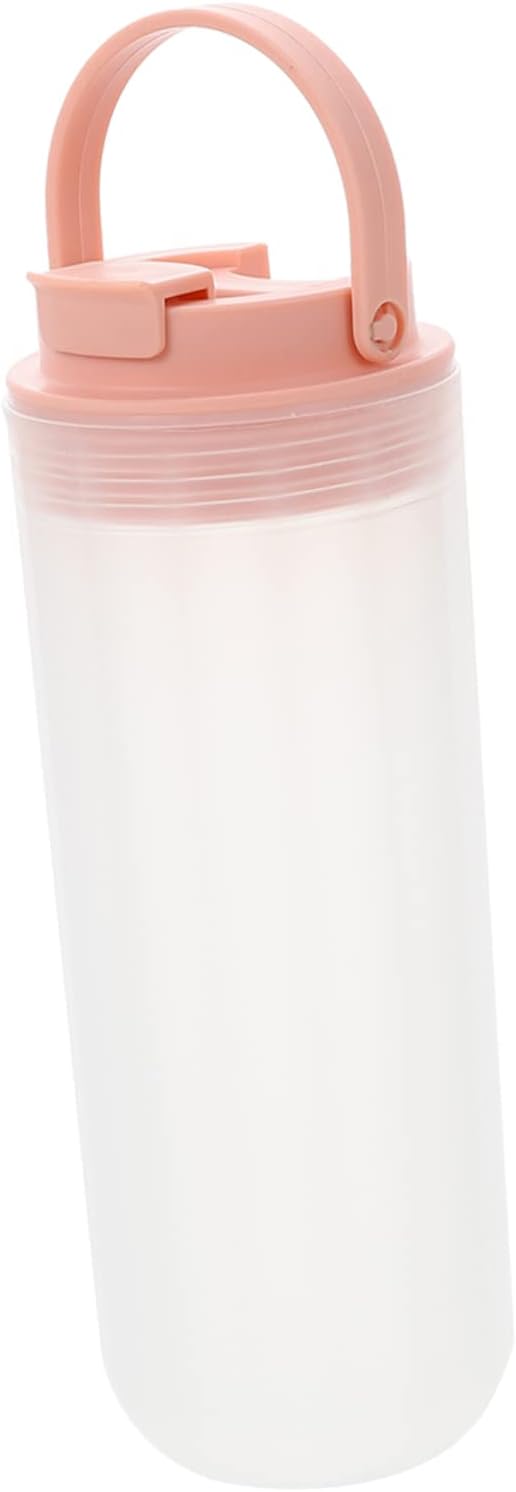 Kids Water Bottle Sports Cup Portable Water Bottle with Straw for Riding Bike Basketball Water Water Sports Jug Plastic Straws