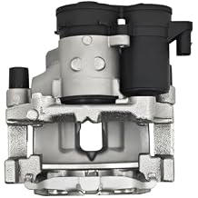 Rear Brake Caliper Assembly w/Bracket Fit for Mercedes-Benz C43 C63 C450 AMG C350e C400 2008-2023 2.0L/3.0L/4.0L/6.3L, Left Driver Side Back Brake Actuator Motor Replaces# 2054230381 A2054230381