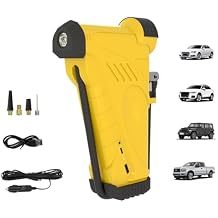 TopAutoGear 150PSI Tire Inflator Portable Air Compressor, 12V/20V Dual Power, USB Output, Ideal Air Pump for Car Tires, Off-Road, Truck, Motorcycle, Ball Sports