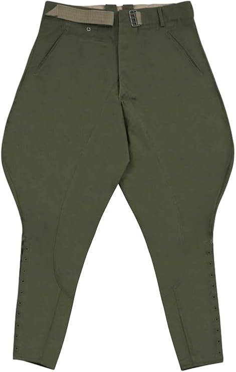 militaryharbor WW2 WWII German DAK/Tropical Afrikakorps Second Type Breeches Olive