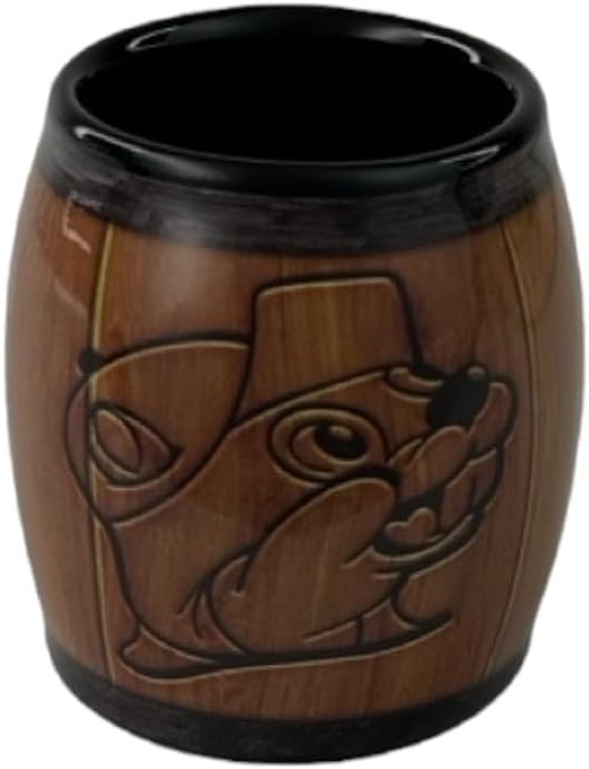 Buc-ee's Themed Shot Glasses - 6+ Varieties (Ceramic, Buc-ee Barrel), Small