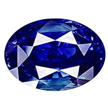 Ramneek Jewels Divya Shakti 5.25-5.50 Carat Blue Sapphire Neelam Unheated Untreated Energized Gemstone AAA Quality
