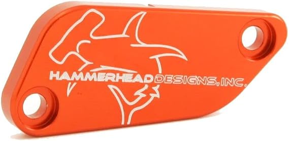 Hammerhead Designs Front Brake Master Cylinder Cap (Orange) for 12 KTM 85SX