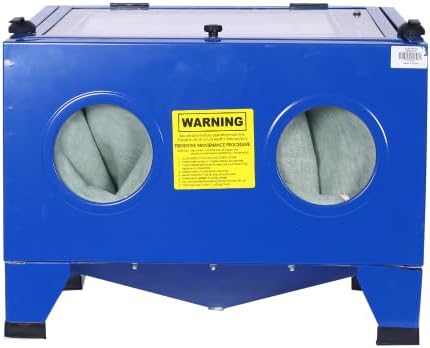 Sand Blaster Cabinet kit Bench Top Portable Sand Blaster Cabinet Kit 25gallon,sanblasting Cabinet 80psi