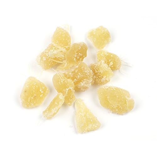 Dried Crystallized Ginger Dices, 1 lb