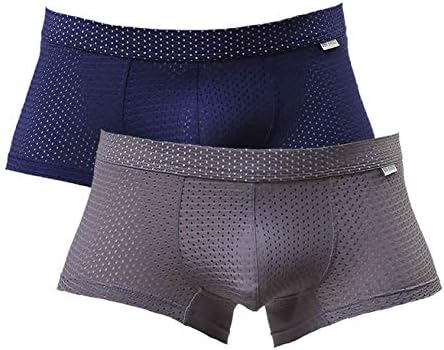 BRAVE PERSON Comfortable Mens Fashion Sports Shorts Mesh Boxer Briefs 1015