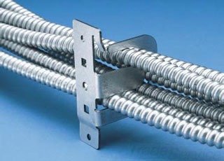 ERICO Caddy MCS100 Cable Support Bracket, Steel, Electro Galvanized