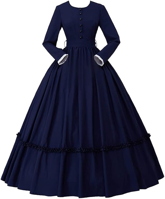 CosplayDiy Women's Civil War Dress Victorian Dickens Costume1860s Civil War Ball Gown Southern Belle Costume